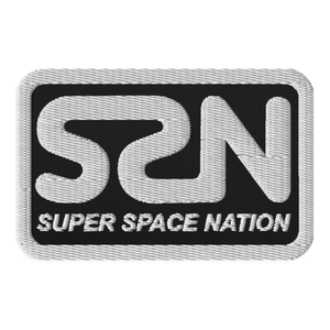 Super Space Nation - Classic Logo Embroidered Patch