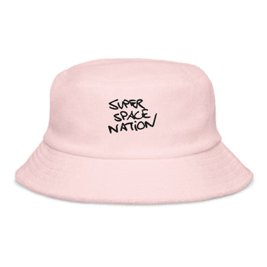 Super Space Nation - Terry cloth bucket hat