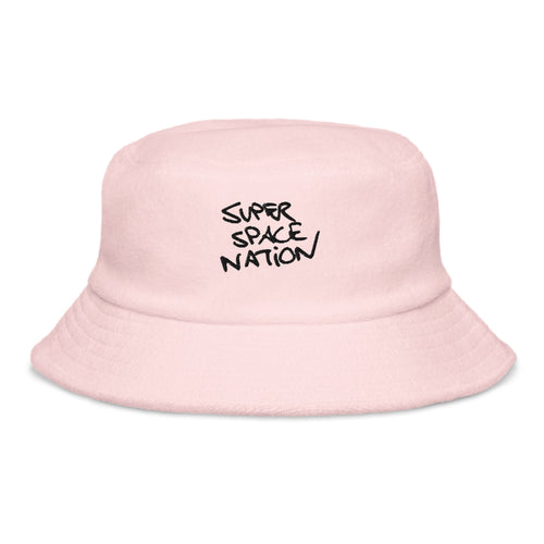 Super Space Nation - Terry cloth bucket hat